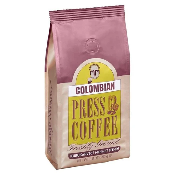 Mehmet Efendi 250GR Colombian Press Coffee ( Freshly Ground ) ürün görseli 1