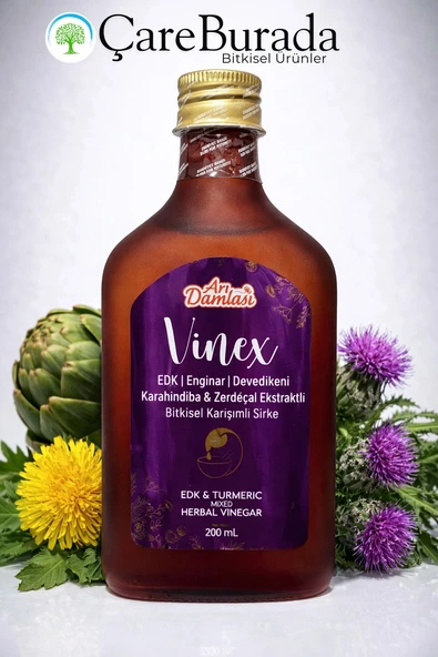 ÇareBurada EDK Enginar Devedikeni Karahindiba Sirke 200 ml ürün görseli 1