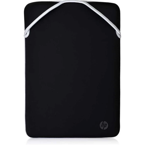 HP 2F2J1AA REVERSIBLE PROTECTIVE BLACK/SILVER 14.1 LAPTOP SLEEVE ürün görseli 1