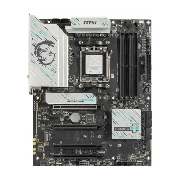 MSI MB B850 GAMING PLUS WIFI AM5 DDR5 8200MHZ(OC) DP 3x M.2 USB 10Gbs 5G LAN WI-FI 7 ATX ürün görseli 1