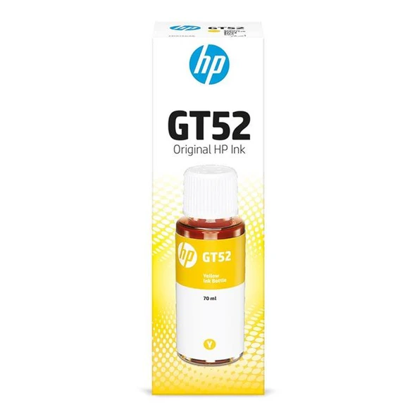 HP GT52 M0H56AE Sarı Mürekkep ürün görseli 1