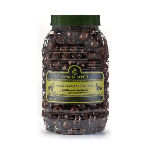 Ayvalık Naturel Siyah Zeytin 2,5 Kg ürün görseli 1