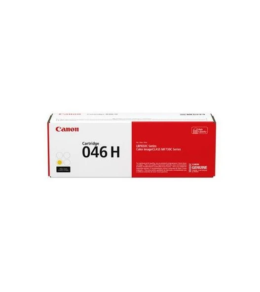 Canon CRG-046H Y Yellow Sarı Yüksek Kapasite Toner MF653-732-734-735 ürün görseli 1