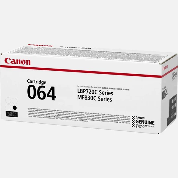 Canon CRG-064 BK Black Siyah 6.000 Sayfa Toner MF832 ürün görseli 1