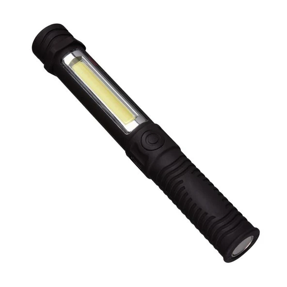 Panther Pt-6909 Usb Şarjlı  El Feneri 3w Led+Yan com Led Flaşör Max 500 Lumen ürün görseli 1