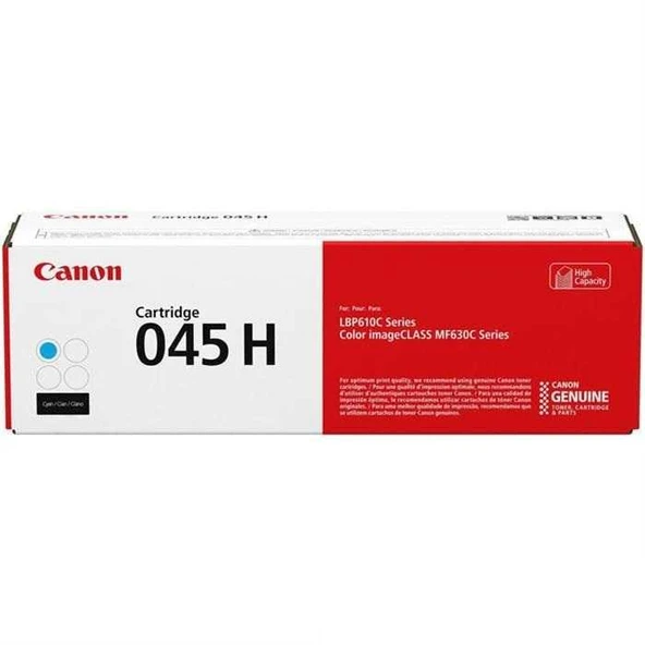 Canon CRG-045 C Cyan Mavi 1.1300 Sayfa Toner MF635-631 LBP613 ürün görseli 1