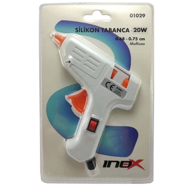 İnox Silikon Tabanca 20W 01029 ürün görseli 1