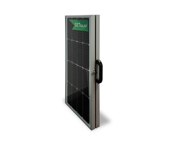 SETSOLAR Katlanır Taşınabilir Güneş Paneli 100 W - Resim 2
