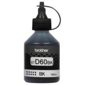 Brother BTD60BK Black Siyah 6.000 Sayfa Şişe Mürekkep DCP-T310-T510 MFC-T810-T910 ürün görseli 1