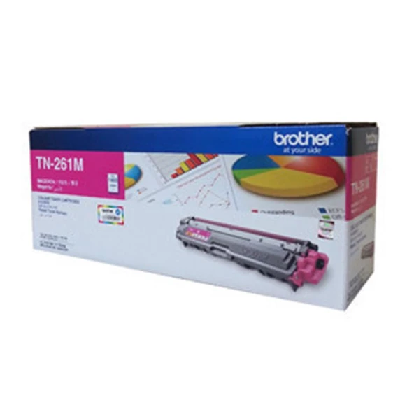Brother TN-261M 1.400 Sayfa Magenta Kırmızı Toner HL-3150-3170 MFC-9140-9330 ürün görseli 1