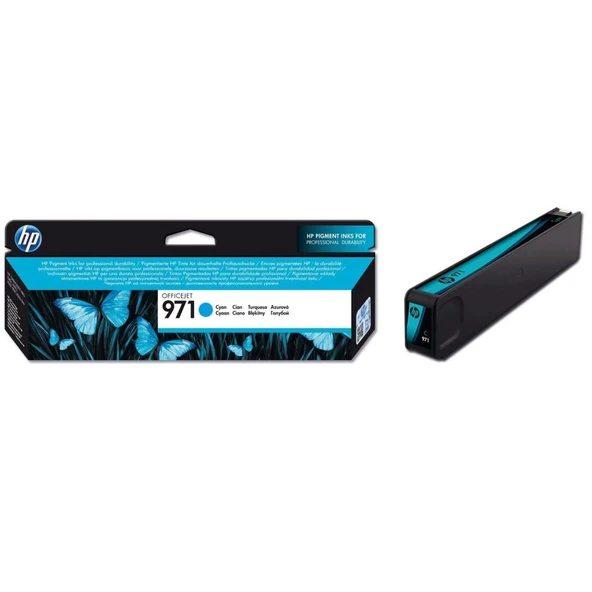 HP 971 Cyan Mavi 3.000 Sayfa Kartuş CN622A ürün görseli 1