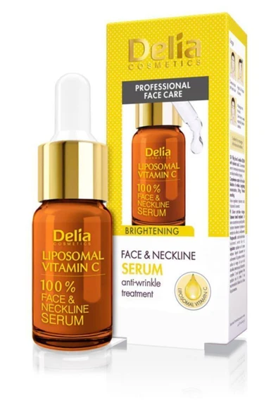 Delia Brightening Liposomal Vitamin C Face Neckline Serum 10ml ürün görseli 1