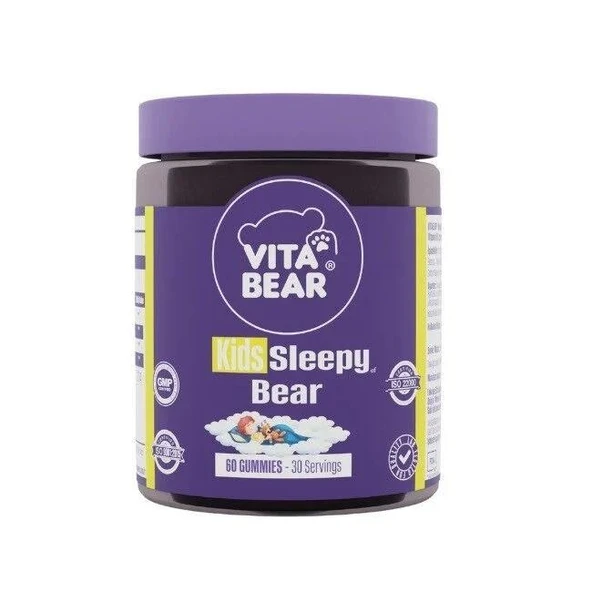 Vita Bear Sleepy Kids 60 Gummies ürün görseli 1