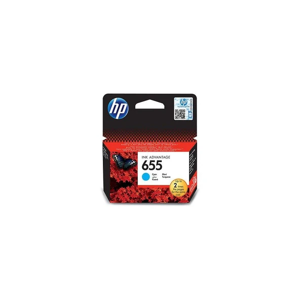 HP 655 Cyan Mavi Kartuş CZ110AE ürün görseli 1
