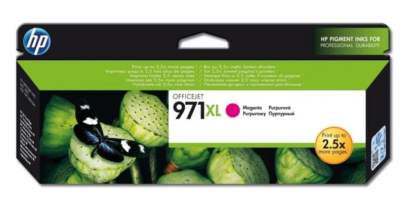 HP 971XL Magenta Kırmızı 6.600 Sayfa Kartuş CN627A ürün görseli 1