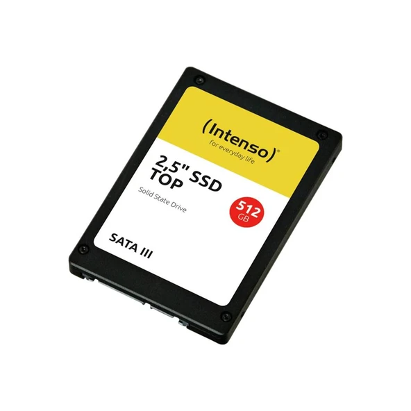 Intenso 512GB 3812450 Top 520MB--500MB-s 2.5" Sata 3 Ssd ürün görseli 1