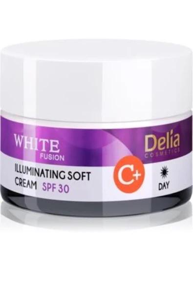 Delia White Fusion Leke Açıcı Aydınlatıcı Krem Ultra Nem 50 ml C+ SPF 30 ürün görseli 1