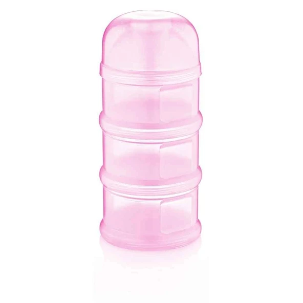  Katlı Toz Mama Kabı 545 Pembe ürün görseli 1