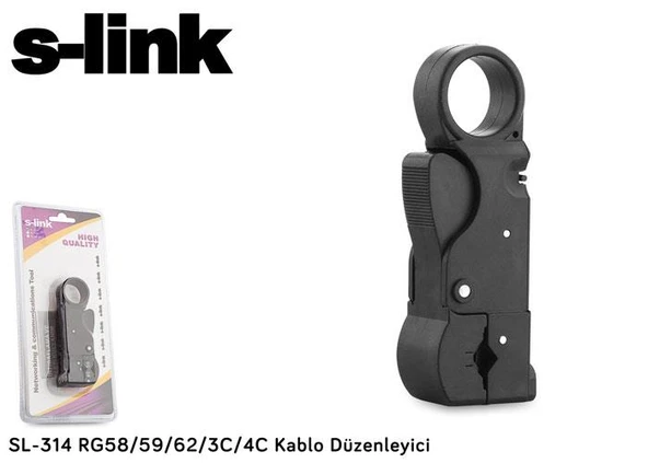 S-link SL-314 RG58-59-62-3C-4C Kablo Ucu Soyucu ürün görseli 1