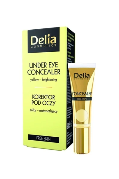 Delia Under Eye Concealer 10ml Aydınlık Etkisi 02 Yellow ürün görseli 1