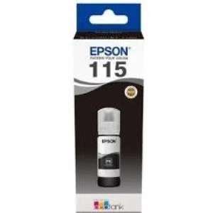 Epson 115  Black Siyah Şişe Mürekkep T07C14A L8160-L8180 ürün görseli 1