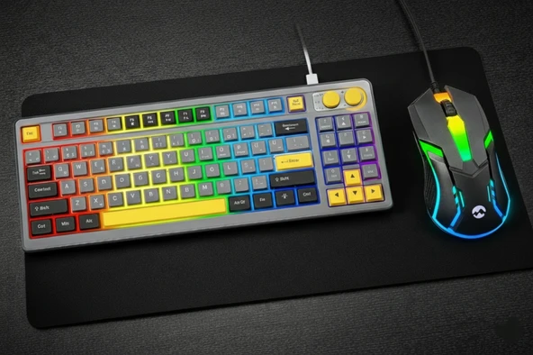 Cyclone Klayve-G52 Mouse-XXL Mousepad-RAMPAGE Oyuna Giriş Seti ürün görseli 1