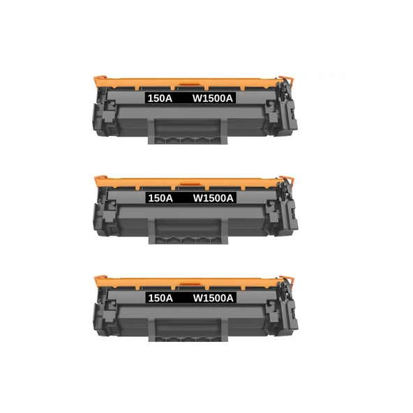 Hp 150A-W1500A Çipli Muadil Toner 3 Adet Hp Laserjet Mfp M141A Hp Laserjet Mfp M141A Mfp M111A Mfp M111W Yazıcılar Uyumlu ürün görseli 1