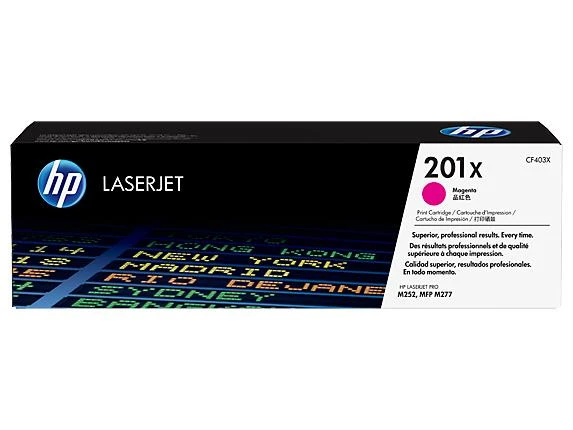 HP 201X Magenta Kırmızı Yüksek Kapasite 2.800 Sayfa Toner CF403X ürün görseli 1