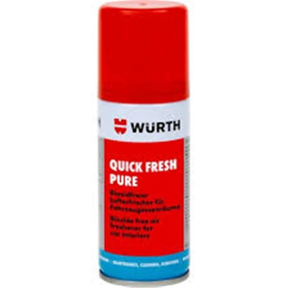 Würth Araç İçi Tazeleme Sprey Q.Fresh Pure 100ml 089376465202812 ürün görseli 1