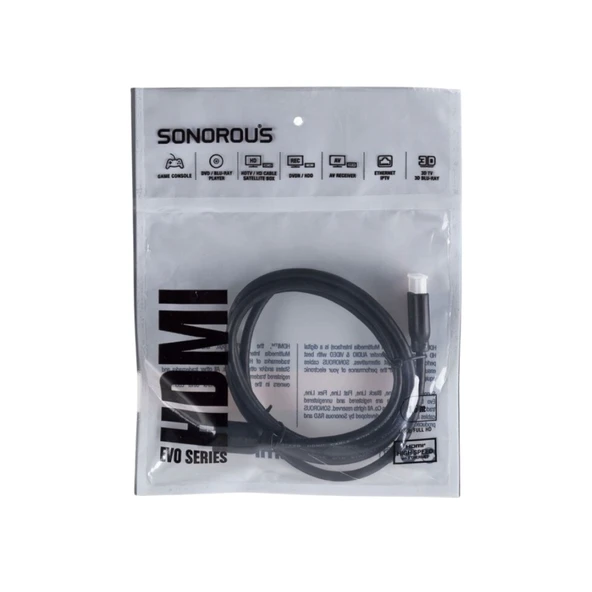 Sonorous 1,5 metre 4K HDMI Kablo ürün görseli 1