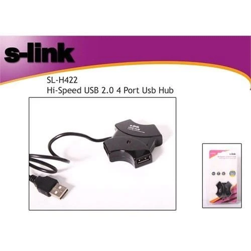 S-link SL-H422 4 Port Usb 2.0 Hub ürün görseli 1