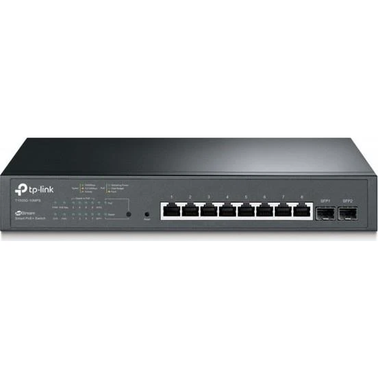 Omada Tp-Link SG2210P 8 Port Poe+ 10-100-1000 Mbps 2 SFP Yönetilebilir Switch ürün görseli 1