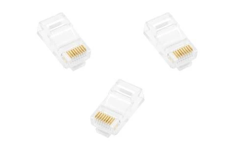 Frisby FNW-RJ4530N  RJ45 CAT5 Konnektör (Gold Plated) ürün görseli 1