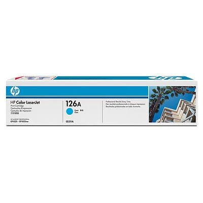 HP 126A Cyan Mavi 1.000 Sayfa Toner CE311A ürün görseli 1