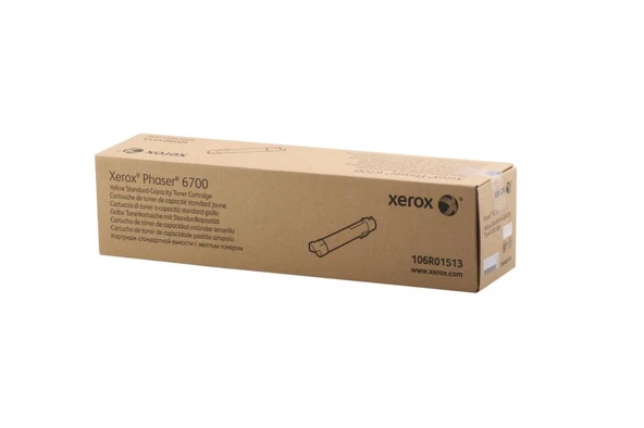 Xerox 106R01513 Phaser 6700 Standart Kapasite Yellow Sarı Toner 5.000 Sayfa ürün görseli 1