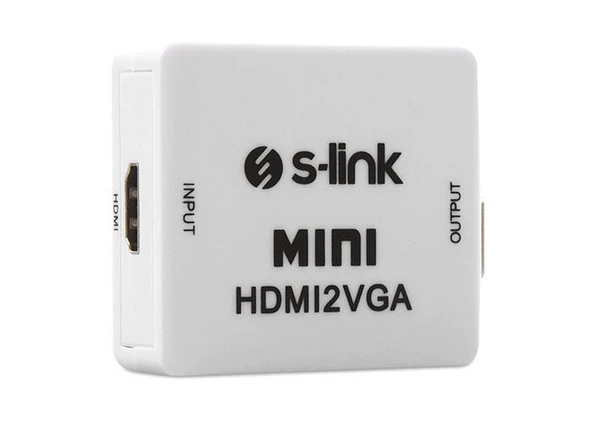 S-link SL-HVC10 HDMI to VGA + Audio Çevirici ürün görseli 1
