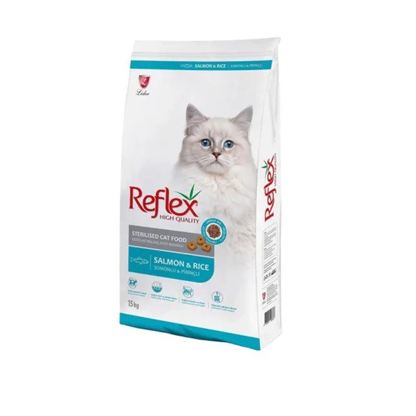 Reflex Sterilised Kısırlaştırılmış Balıklı Kedi Maması 15kg ürün görseli 1