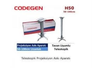 Codegen H50 Tavan Asma Aparatı 50-100 cm (Teleskop ürün görseli 1