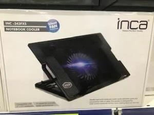 Inca Inc-343fxs Siyah Sessiz Usb Stand Ayarlı Notebook Soğutucu ürün görseli 1