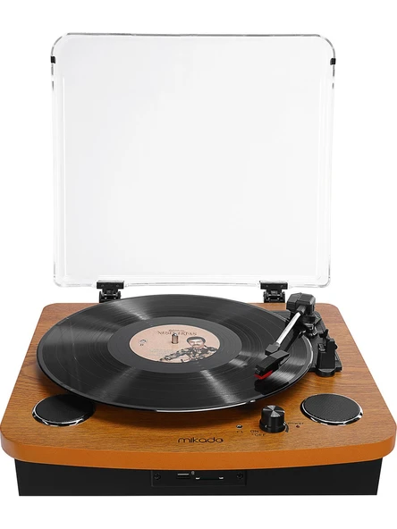 Mikado Nostalgia MN-P235 VOYAGER Pikap Ahşap USB-BT 3.5mm AUXIN&RCAO Destekli Müzik Kutusu ürün görseli 1