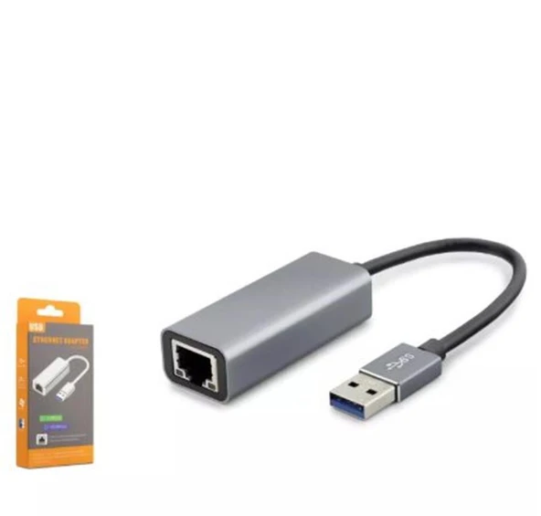 HADRON HDX7851 ETHERNET CARD USB3.0 1000mbps GRİ ürün görseli 1