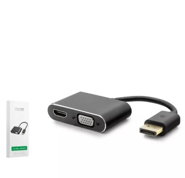 HADRON HDX7822 DISPLAY TO HDMI + VGA F ÇEVİRİCİ 4K 1080P 22CM ürün görseli 1
