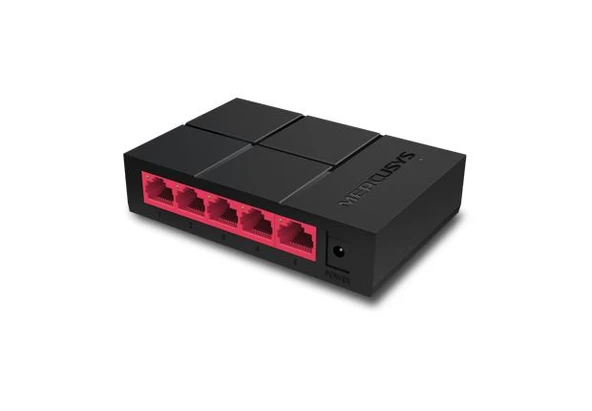 Tp-Link Mercusys MS105G 5 Port 10-100-1000 Mbps Switch Plastik Kasa ürün görseli 1