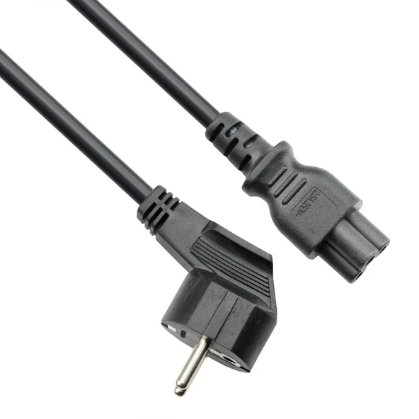 Vcom CE022-1.8 0.50MM2 Notebook 1.8MT Power Elektrik Kablosu ürün görseli 1