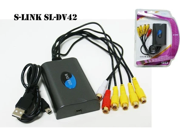 S-link SL-DV42 Usb To DVR 4 Port Adaptör ürün görseli 1