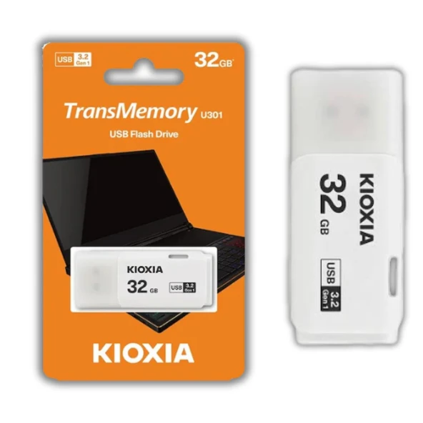 Kioxia 32GB U301 USB 3.2 Gen1 Flash Bellek ürün görseli 1