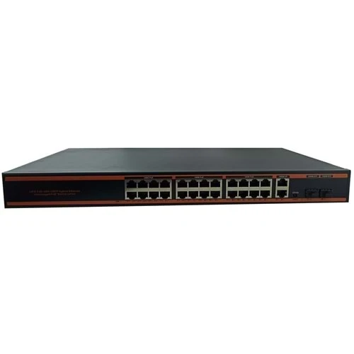 H3C Magic BS210T-HP 8 Port Poe+ 2 Port Uplink 10-100-1000 Mbps 110W Metal Kasa Swich ürün görseli 1