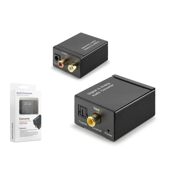 Hadron Hdx1300 Digital To Analog Audio Çevirici Siyah ürün görseli 1