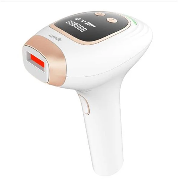 Umie IPL99 Beyaz 3 Başlık 9 Hız Kademeli IPL Lazer Epilasyon Cihazı 1 Milyon Atım Buzlu Quartz Tüp ürün görseli 1