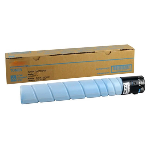 Develop TN-328C Cyan Mavi Orjinal Fotokopi Toneri Ineo +250İ-300İ-360İ 28.000 Sayfa ürün görseli 1
